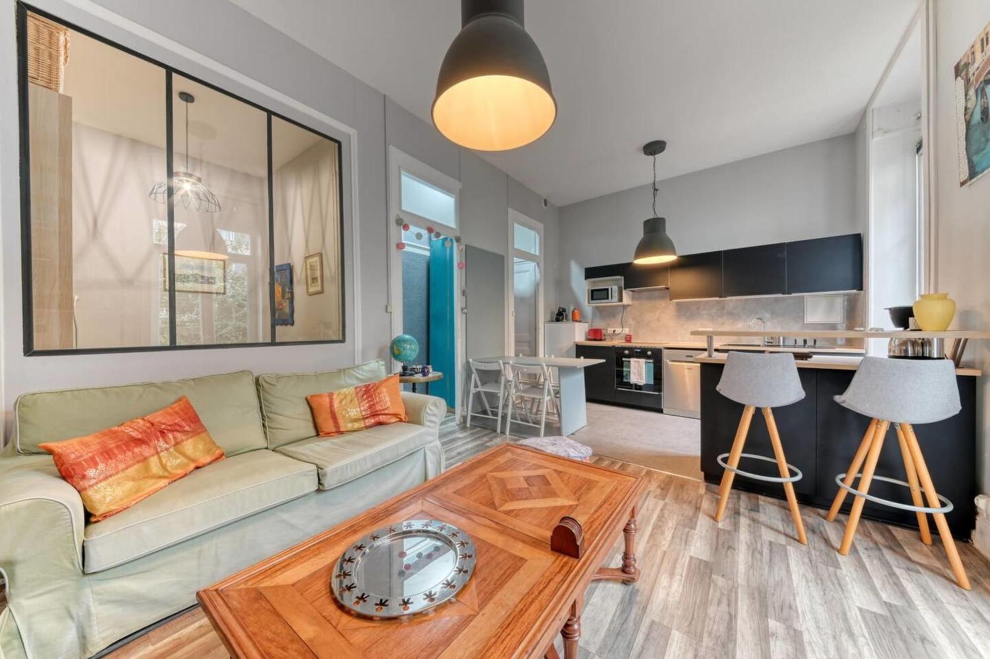 Le Garden - Bel Avec Jardin Prive Appartement