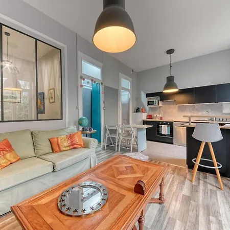 Le Garden City - Bel Appartement Avec Jardin Prive Villeurbanne Buitenkant foto
